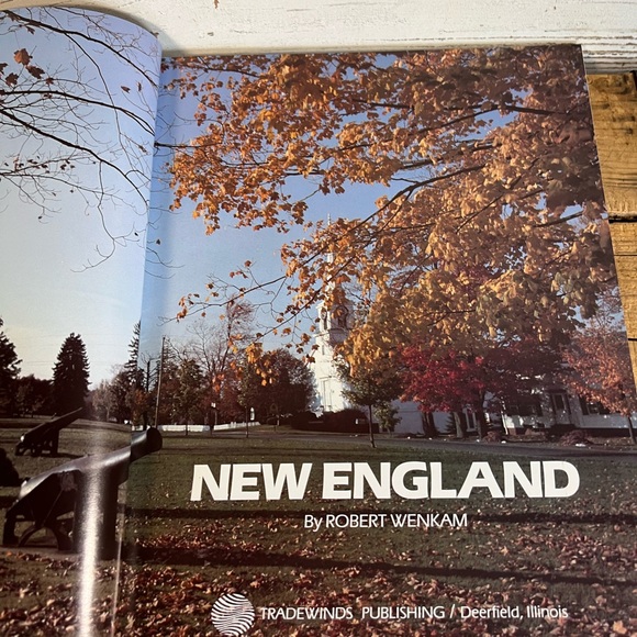 New England book coffee table book Robert wenkam 1987 - Picture 4 of 11